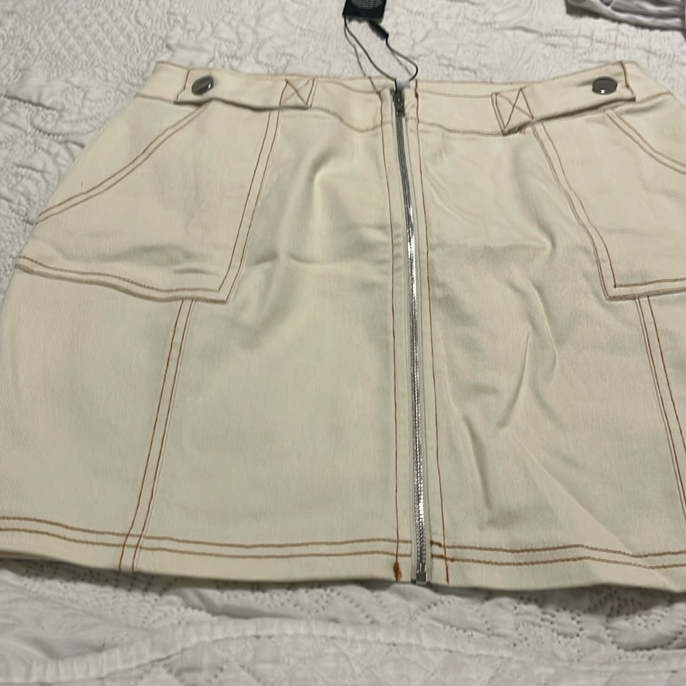 New mini skirt.